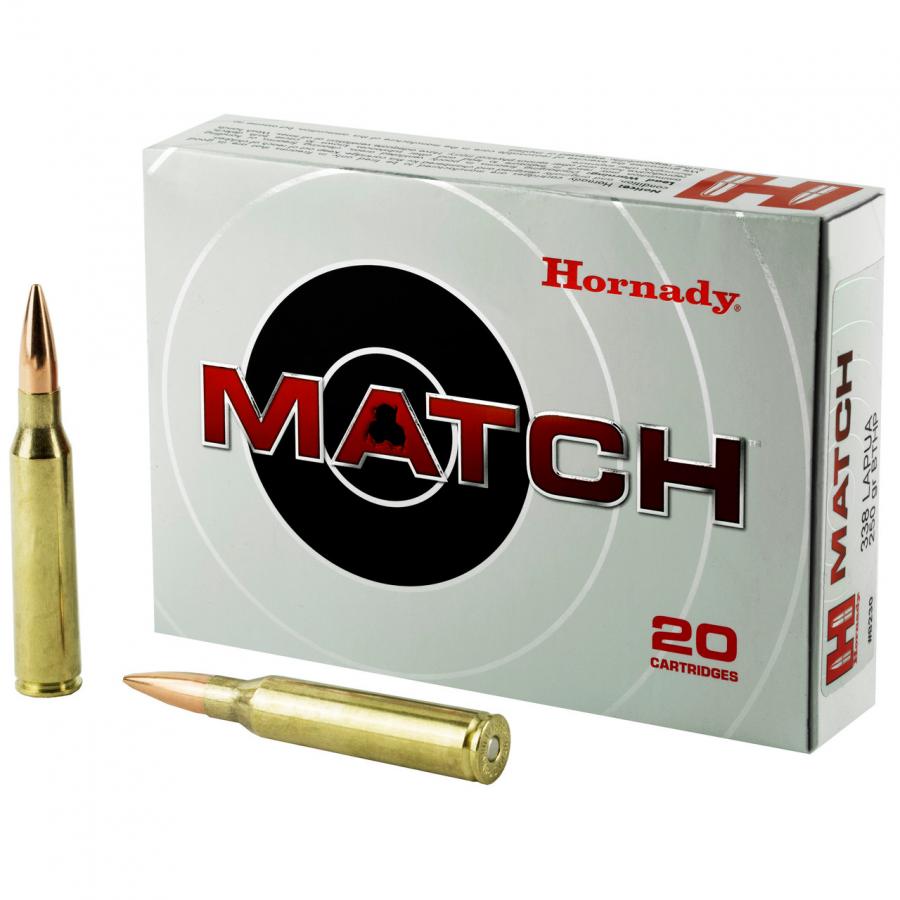 338 Lapua Magnum BTHP 250gr/16.2