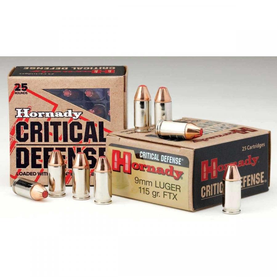 9x19 Lug. FTX 115gr 7.5g Critical Defense
