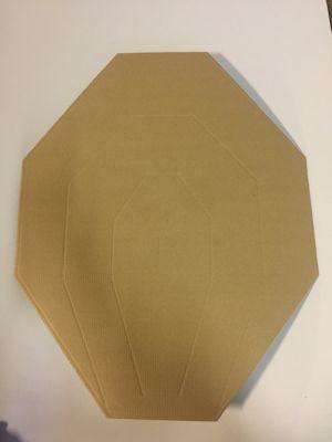 Lőlap IPSC 580x462mm