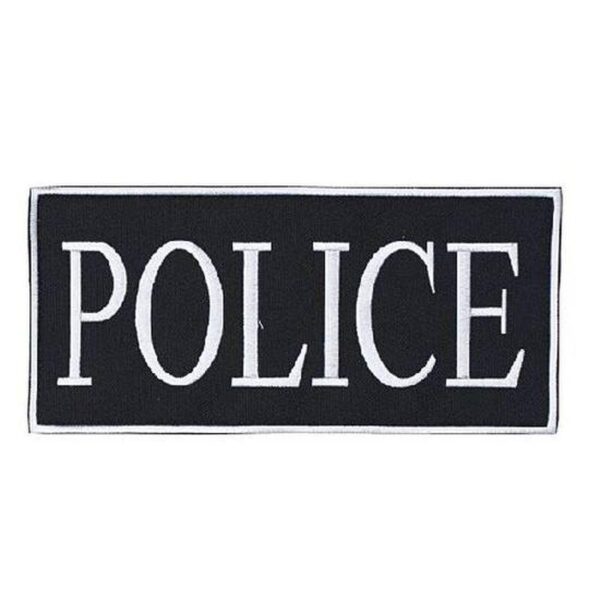 Voodoo Tactical tépőzáras "POLICE" felirat, 23x10,5 cm